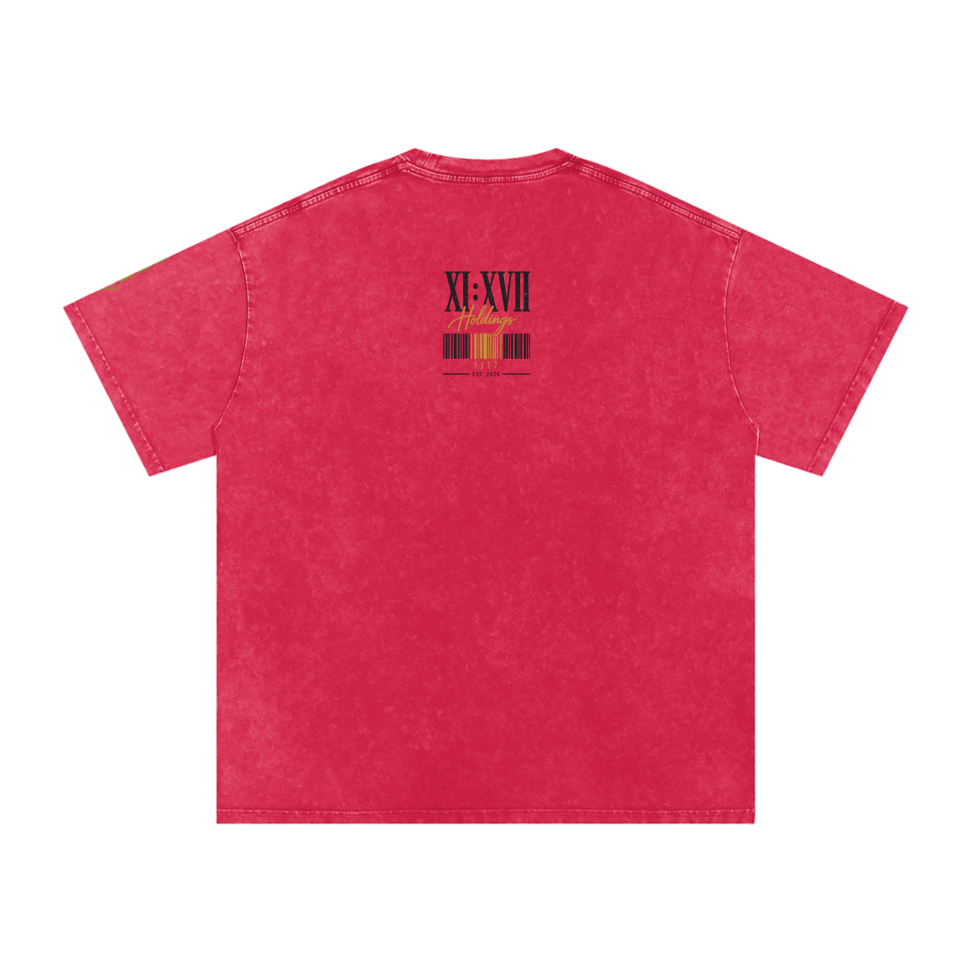 XI XVII Holdings Founders Collection Premium Snow Washed Oversized T Shirt