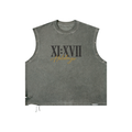 XI:XVII Signature Distressed Tank Top