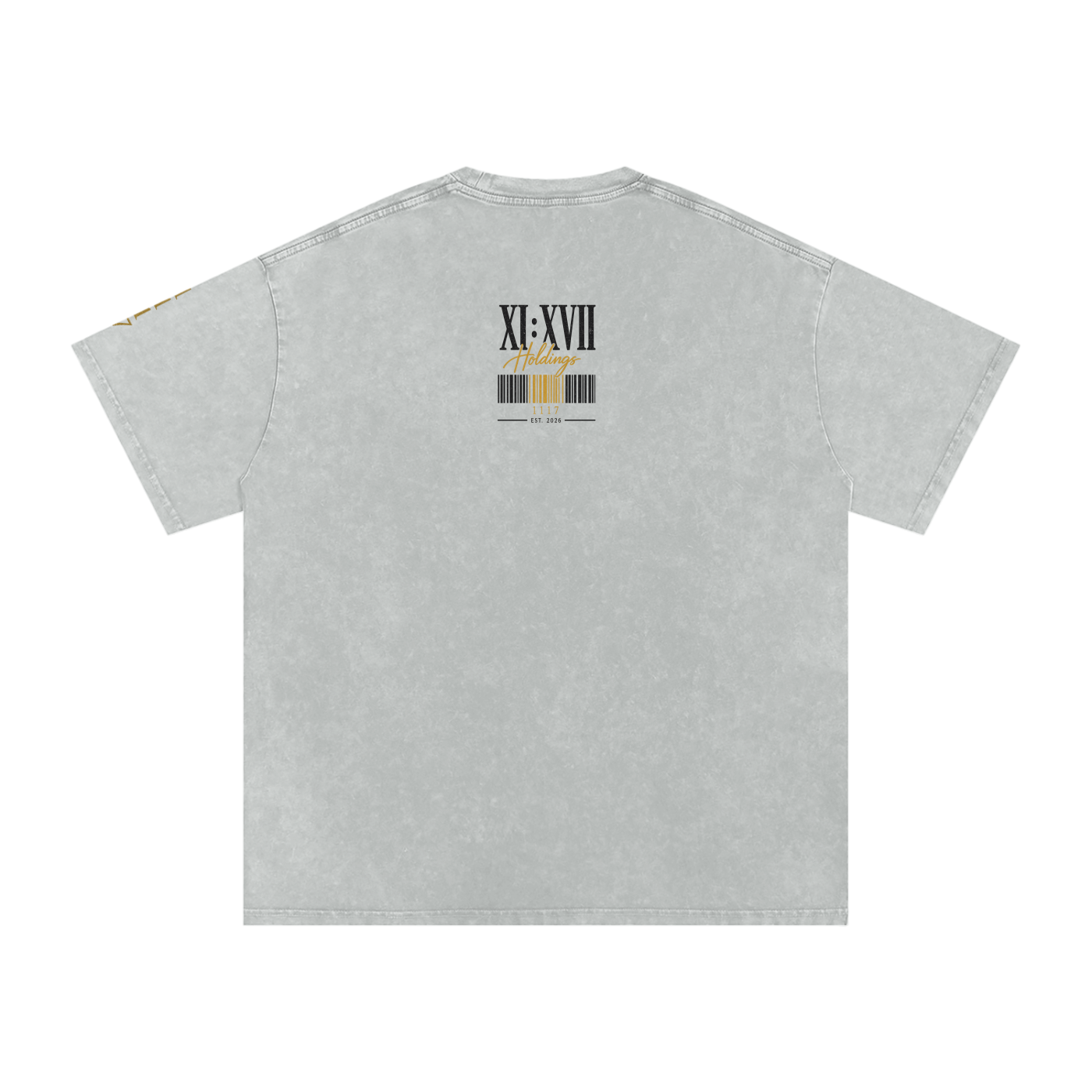 XI XVII Holdings Founders Collection Premium Snow Washed Oversized T Shirt