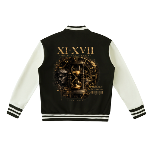 XI : XVII Founder’s Collection Two-Tone Varsity Jacket