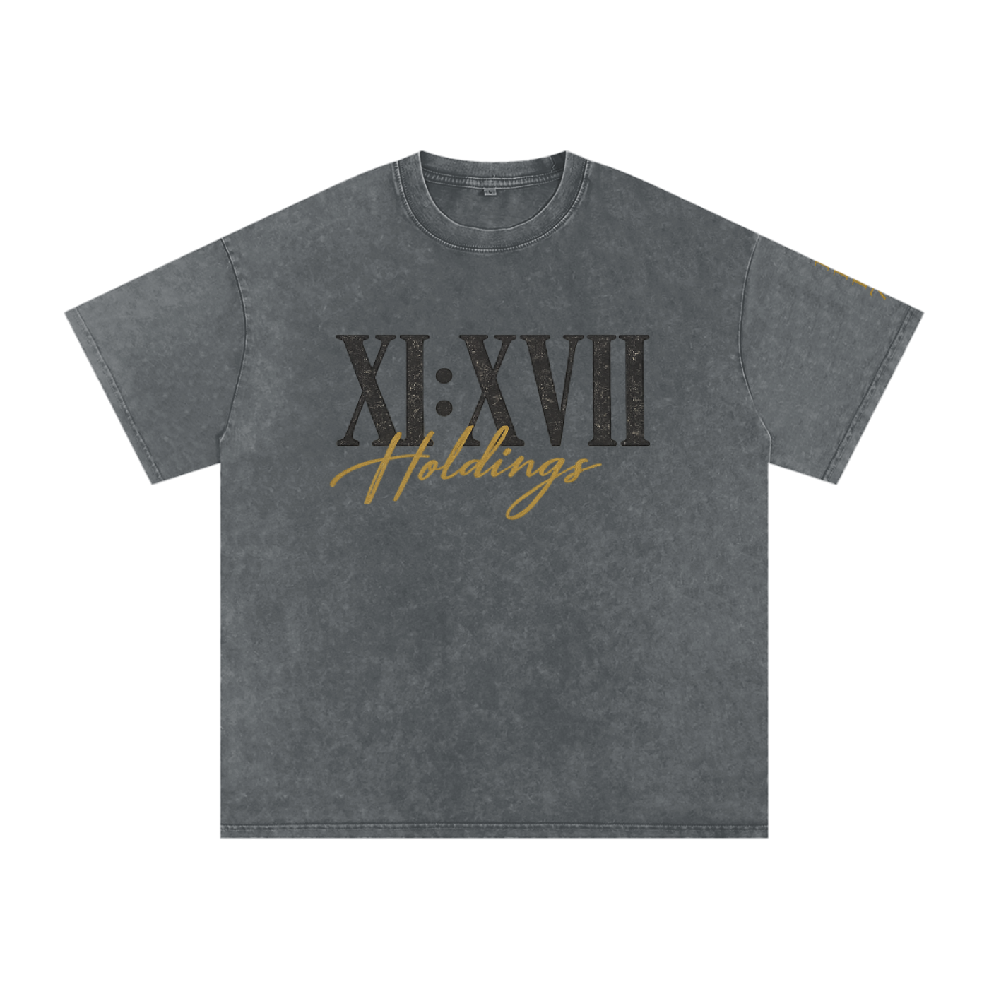 XI XVII Holdings Founder’s Collection Premium Snow Washed Oversized T Shirt
