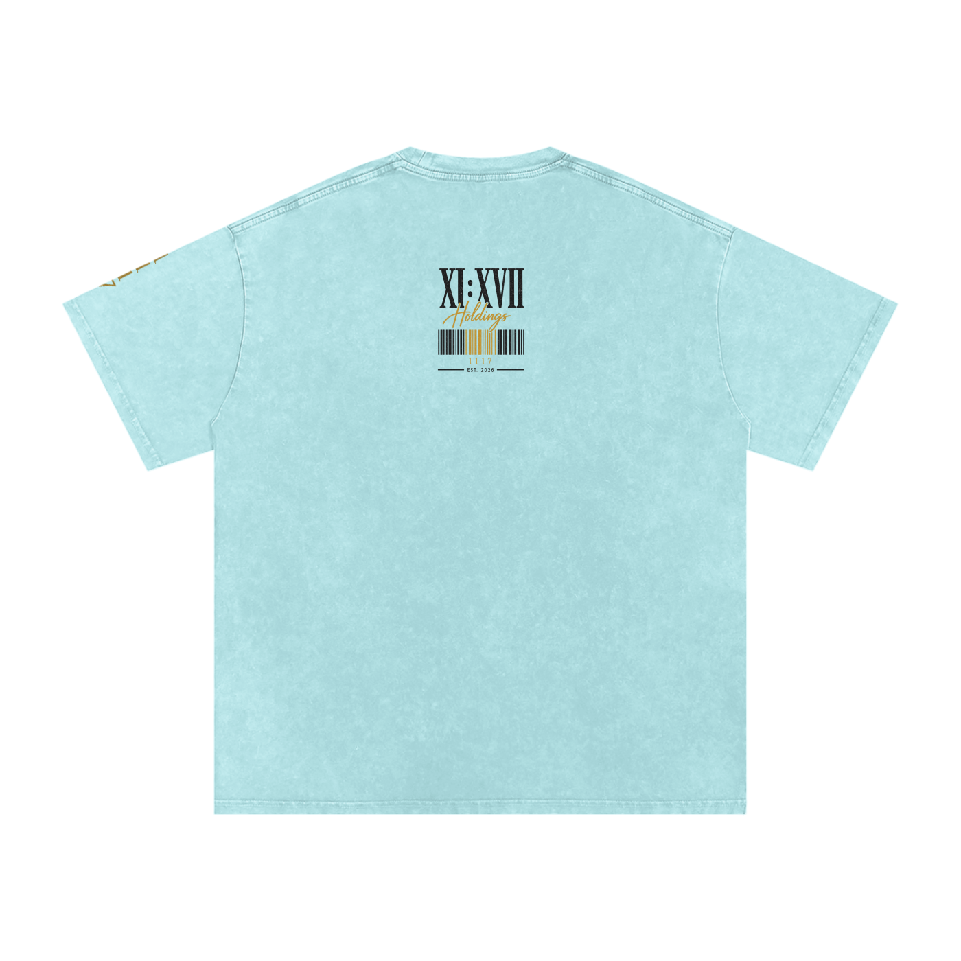 XI XVII Holdings Founders Collection Premium Snow Washed Oversized T Shirt