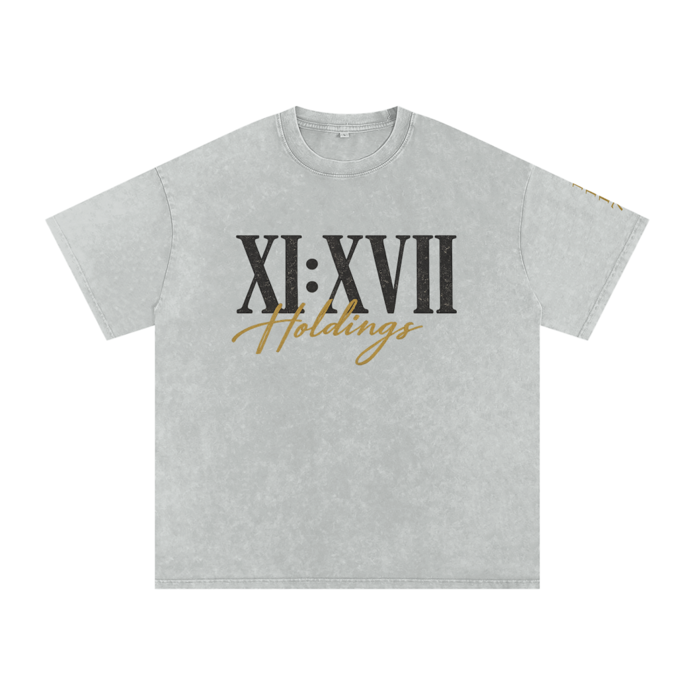XI XVII Holdings Founder’s Collection Premium Snow Washed Oversized T Shirt