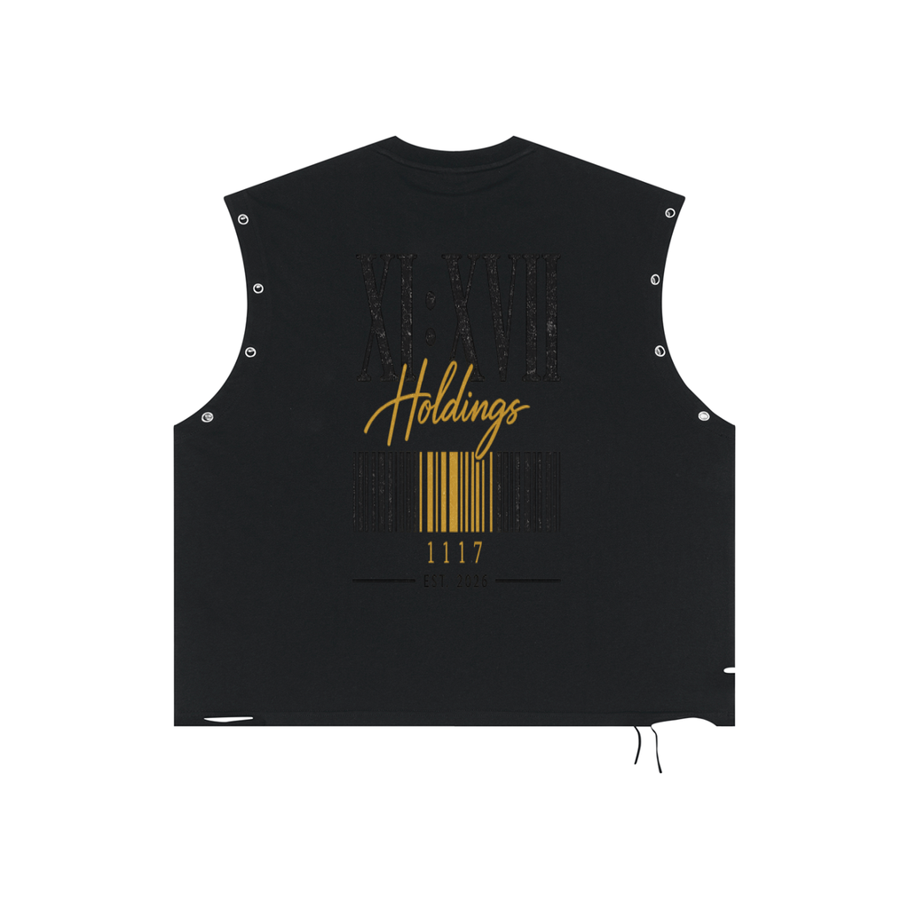 XI:XVII Signature Distressed Tank Top