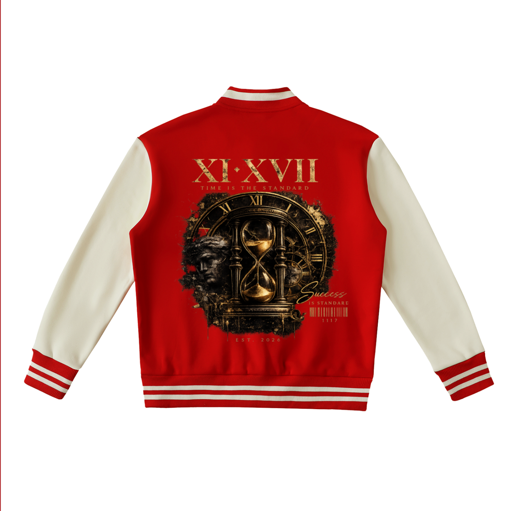 XI : XVII Founder’s Collection Two-Tone Varsity Jacket