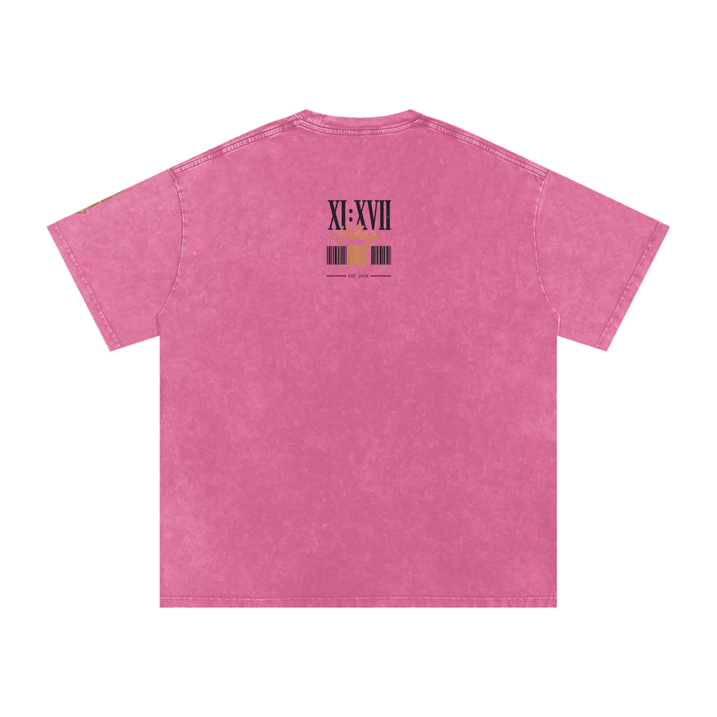 XI XVII Holdings Founders Collection Premium Snow Washed Oversized T Shirt