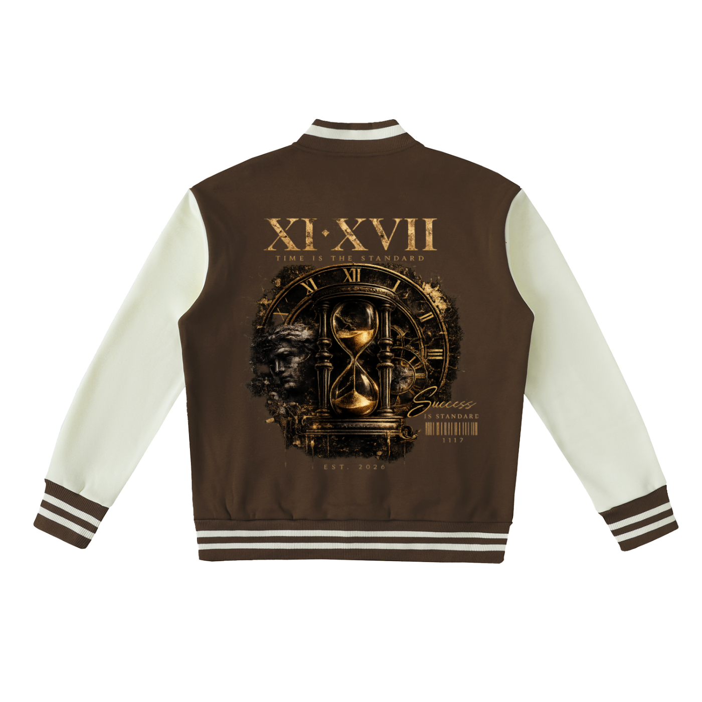 XI : XVII Founder’s Collection Two-Tone Varsity Jacket