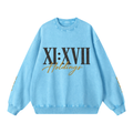 XI : XVII Holdings Founder’s Collection | Snow Washed Oversized Sweatshirt